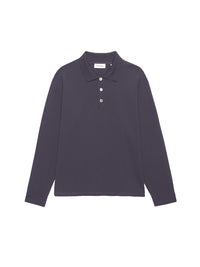 L/S PIQUE POLODARK NAVY