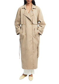 Trench-coat Poppy classique - Clay