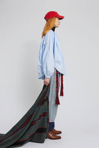 ZNOSTOCK_BLUE SHIRT POPY - Blue
