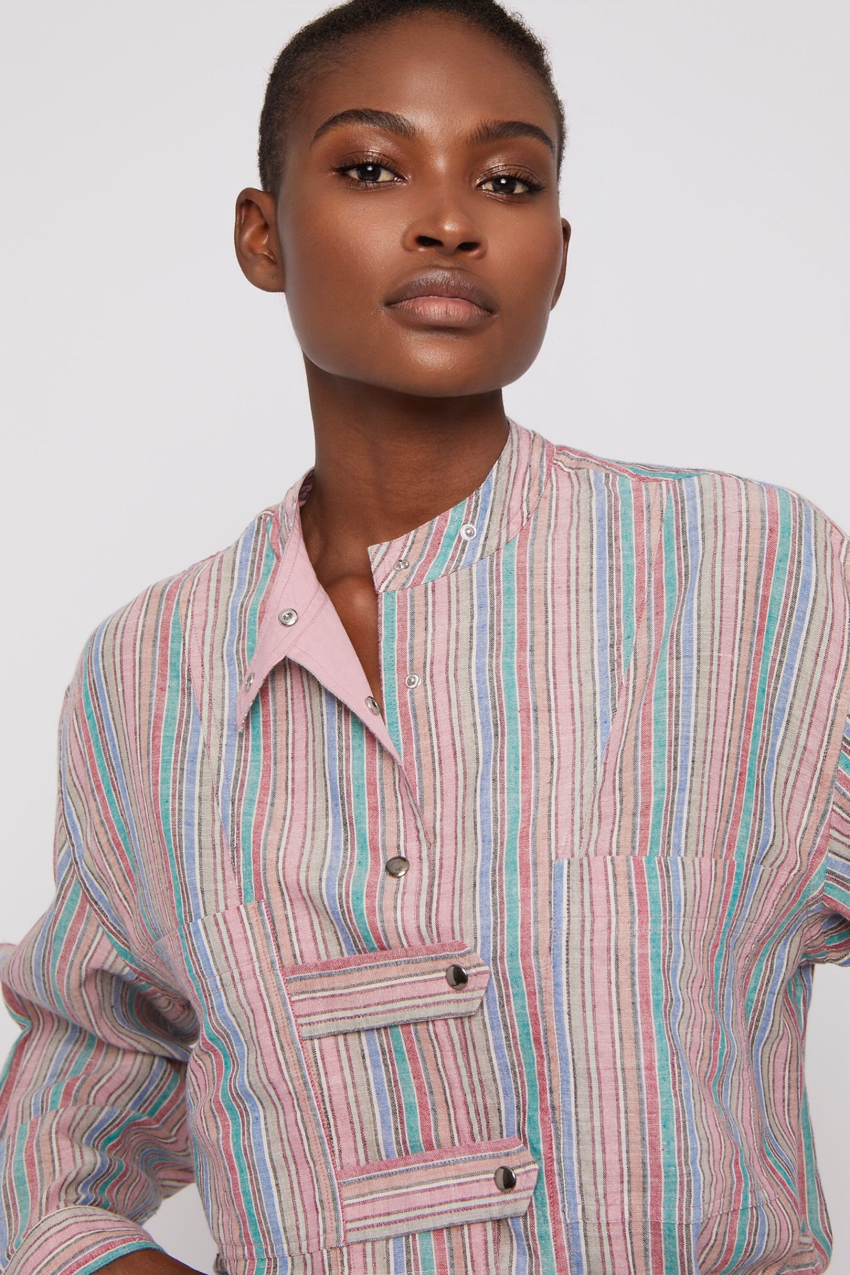 ZNOSTOCK_STRIPES SHIRT POTATO - Stripes