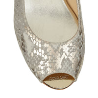 Sandales compensées Praise 70 en cuir - Light Khaki