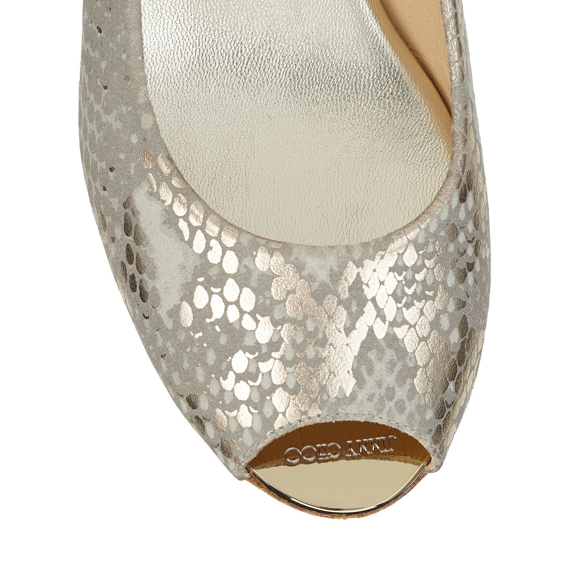 Sandales compensées Praise 70 en cuir - Light Khaki