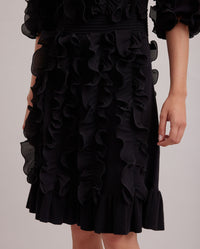 Robe Prose à manches mi-longues - Black