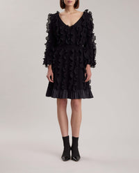 Robe Prose à manches mi-longues - Black
