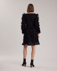 Robe Prose à manches mi-longues - Black