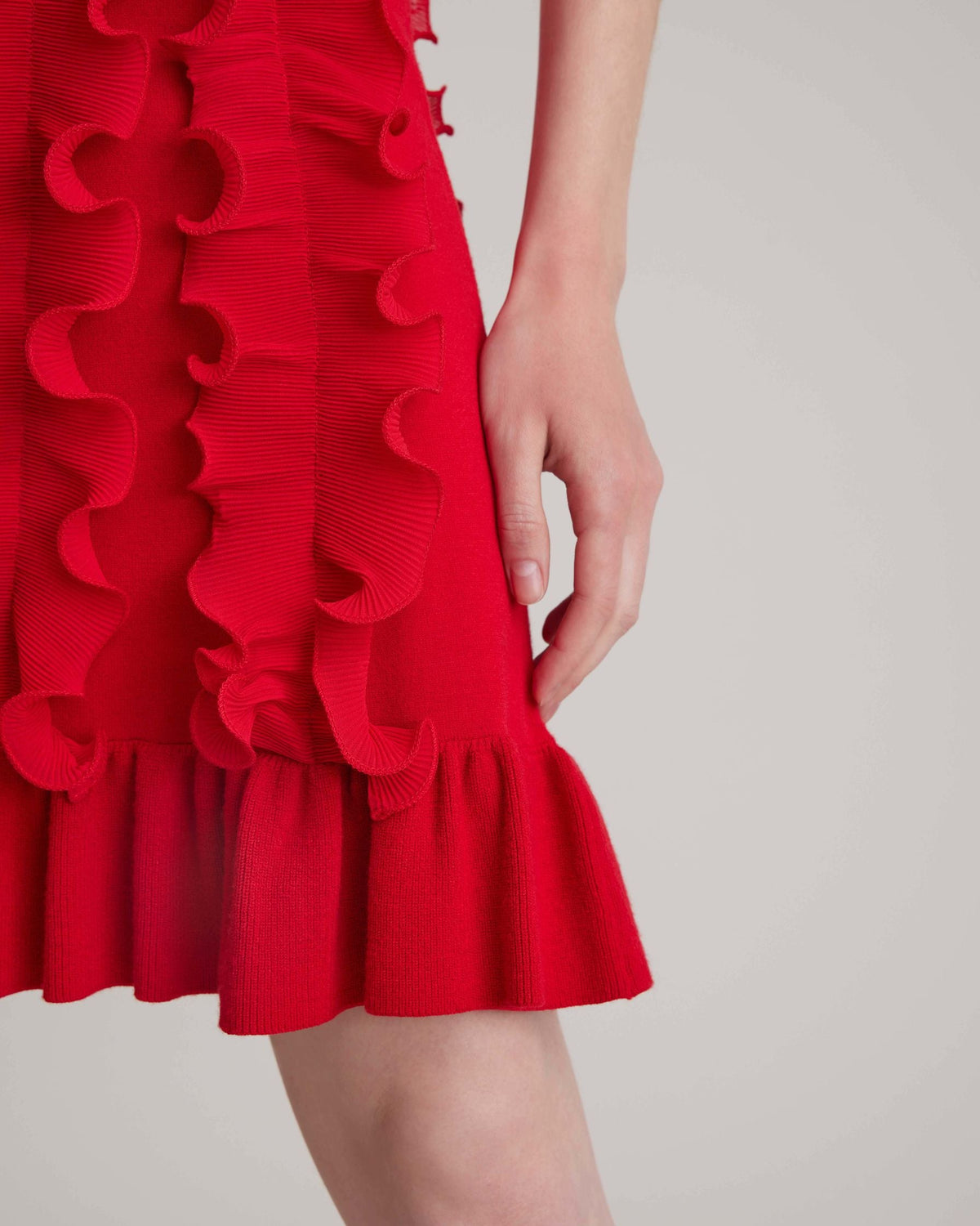 Robe Prose à manches mi-longues - Tango Red