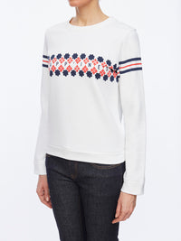 4qty RELIQUAT 50€ 12,5%  / Pull Prosper Happines - Ecru Happ Ines