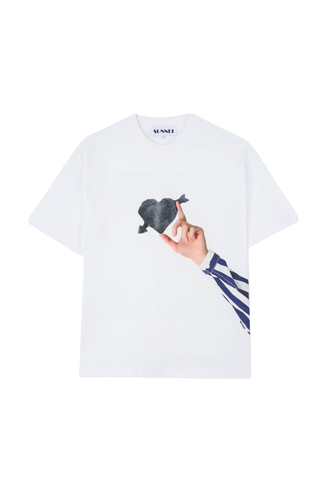Cuore di pietra classic T-shirt - Off White