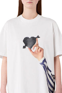 Cuore di pietra classic T-shirt - Off White
