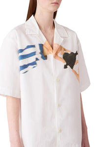 Cuore di pietra short-sleeved shirt - Off White & Multicolour