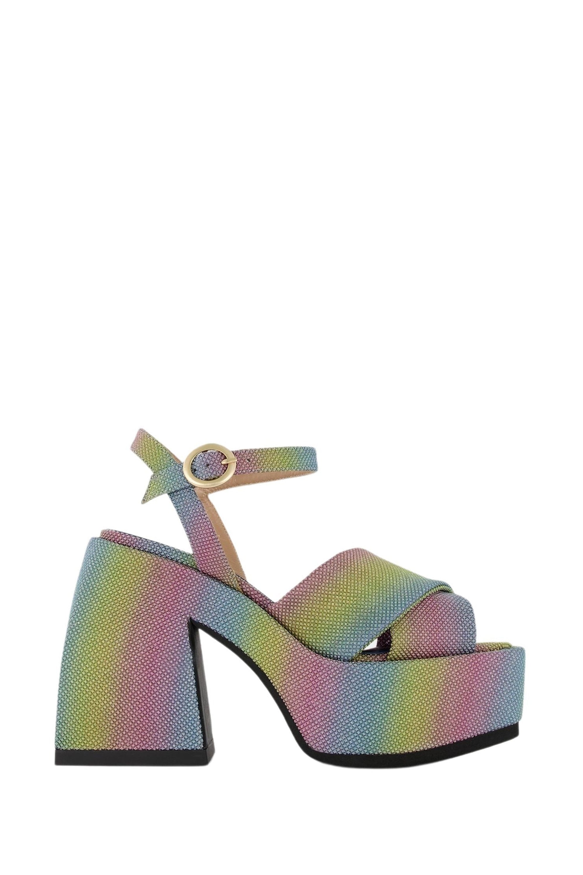 Bulla Joni 120 platforms - Sparkling rainbow