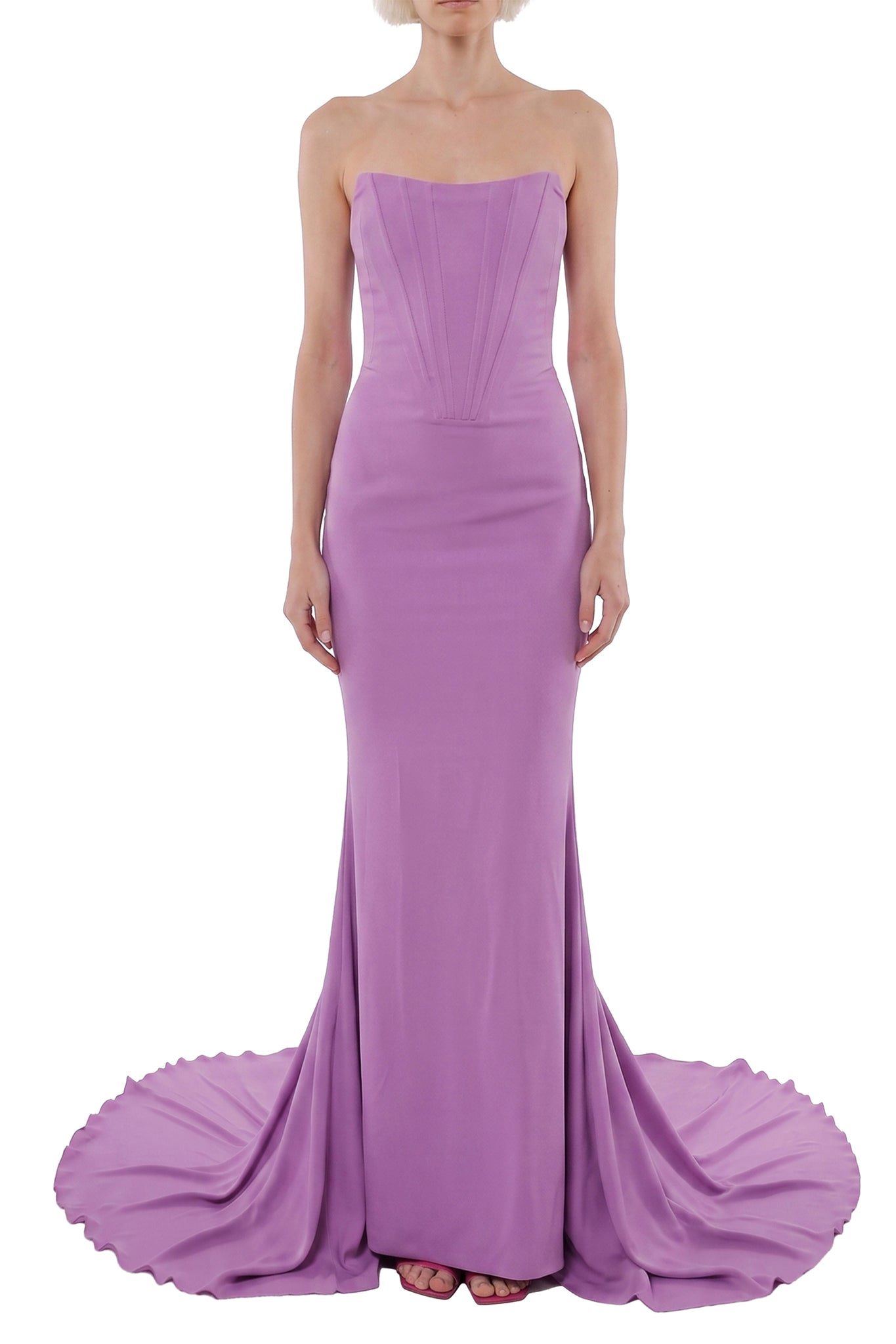 RECOLO PURPLE /// Robe longue bustier - Purple