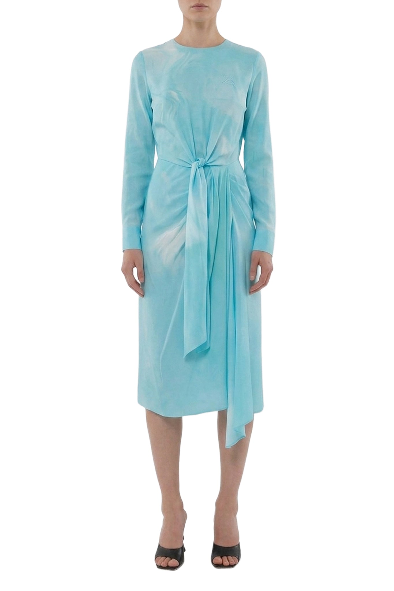 Jupe paréo tie-dye - Tie Dye Blue Zircon