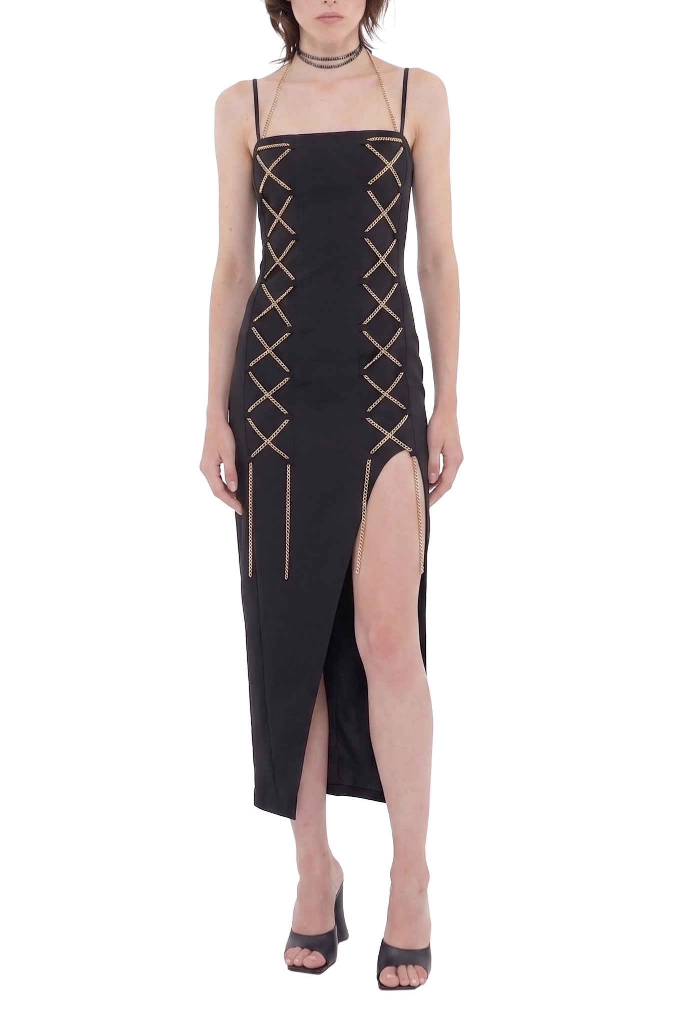 RECOLO BLACK /// Robe mini - Black