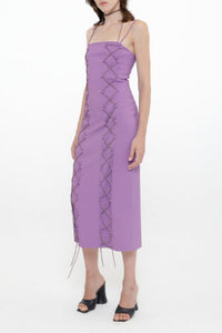 Robe midi - Purple