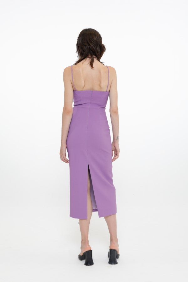 Robe midi - Purple