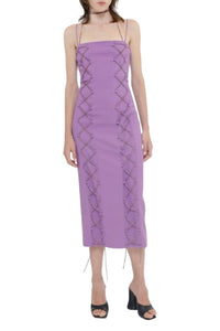 Robe midi - Purple
