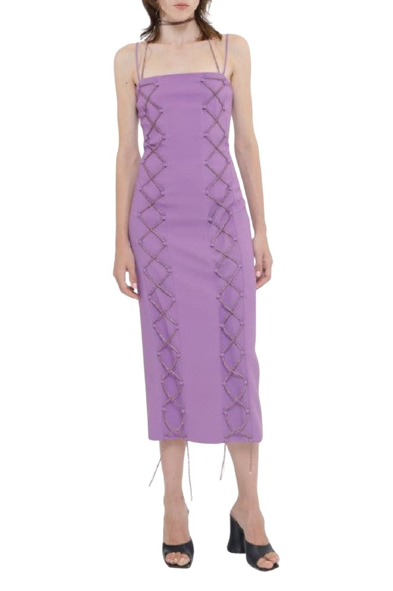 Robe midi - Purple