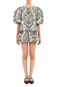 Frantiska Puff Sleeve Top