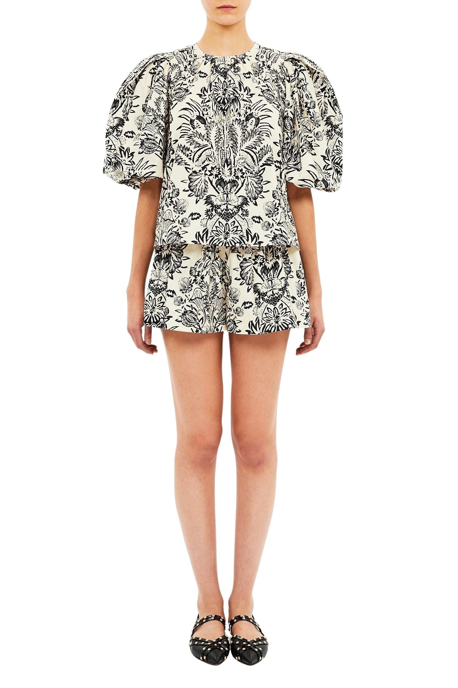 Frantiska Puff Sleeve Top
