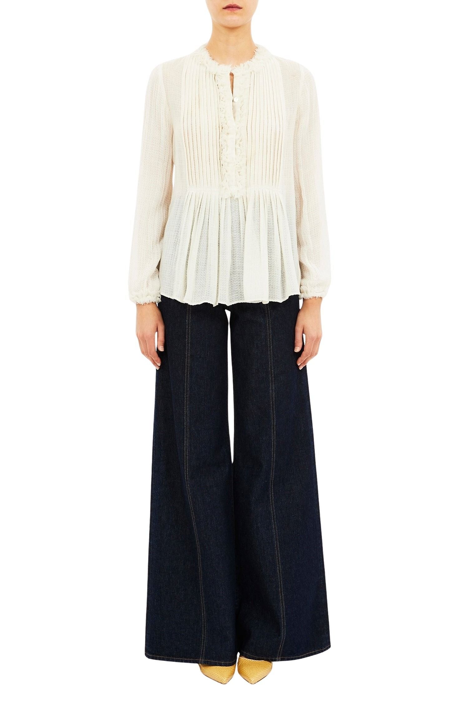 Adriel Long Sleeve Tunic Blouse