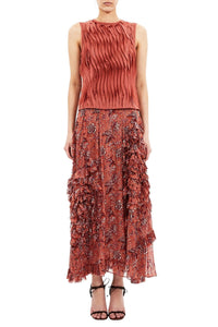 Adele Cascading Ruffle Skirt
