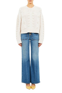 Indra Cable Knit Pullover