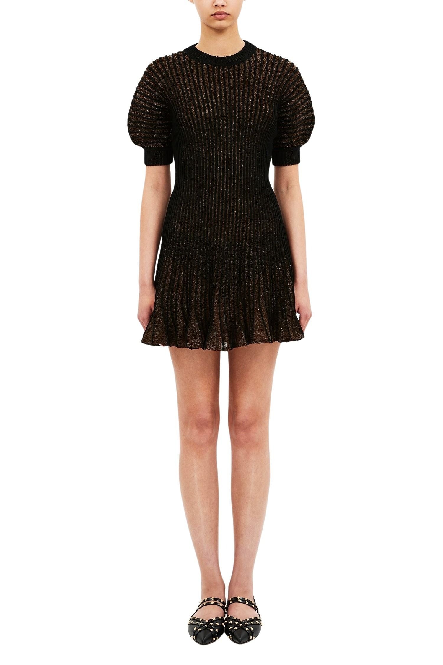 Talie Puff Sleeve Mini Dress