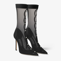 Bottes Psyche 110 à perles - Black & White
