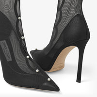 Bottes Psyche 110 à perles - Black & White