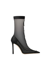 Bottes Psyche 110 à perles - Black & White