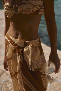 Camel / Amazon Echoes Skirt