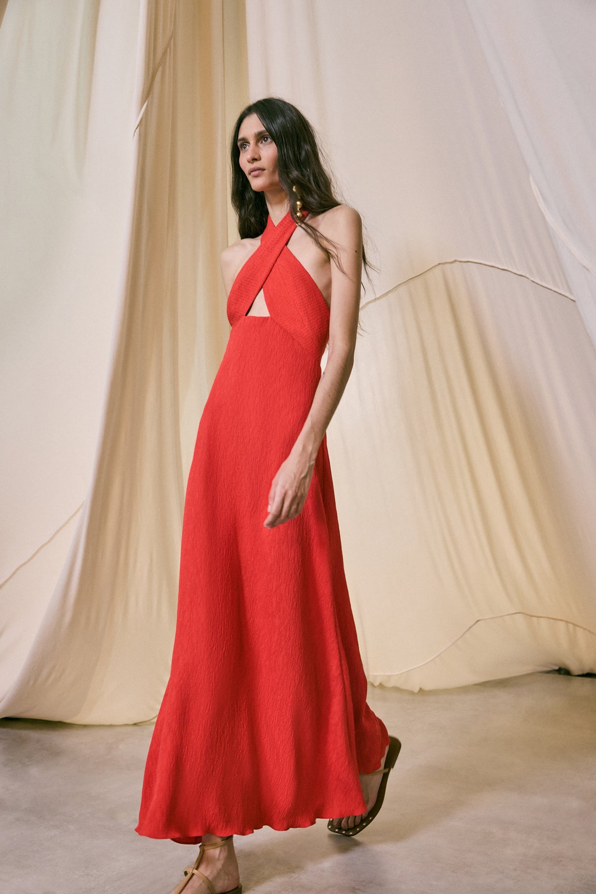 Red / Light Heart Dress