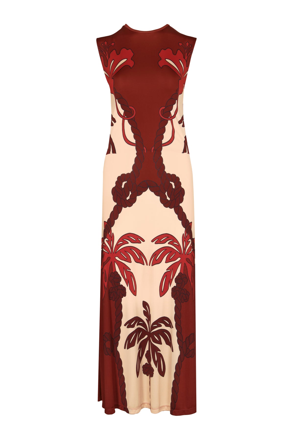Red / Sea Living Dress