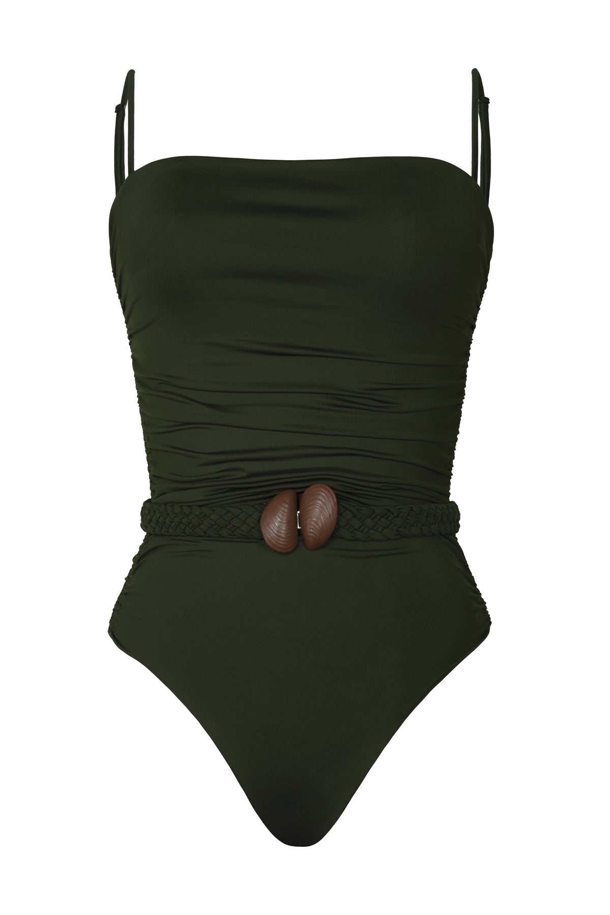 Green / Whispering Tides One Piece
