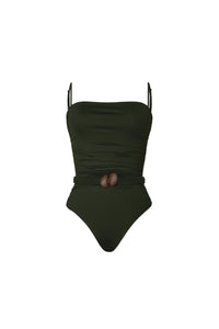 Whispering Tides one-piece swimsuit - Green