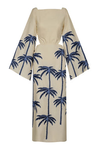 White / Embroidered Journey Dress