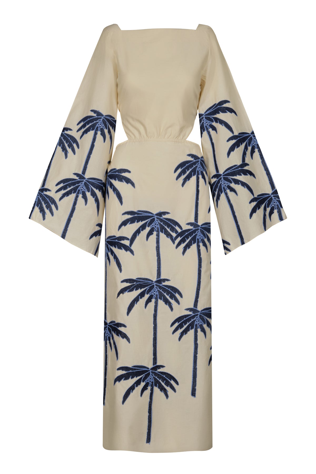 White / Embroidered Journey Dress