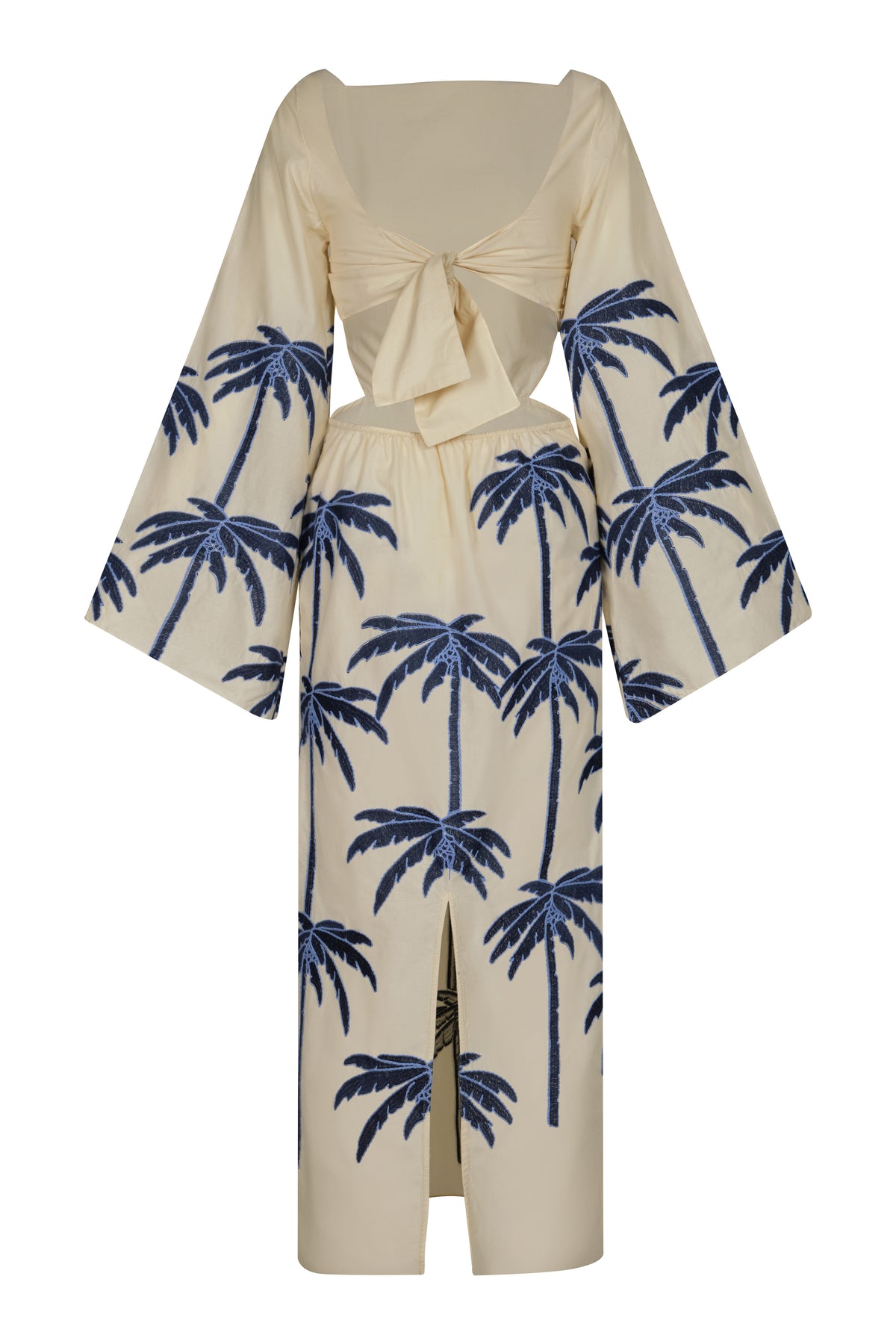 White / Embroidered Journey Dress