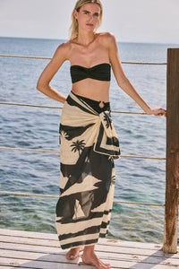 Black / Sea Sprite Bikini Top