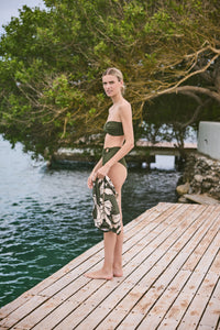 Green / Marinera Bikini Bottom