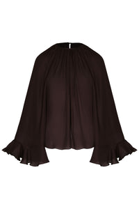 Brown / La Bohemia Top