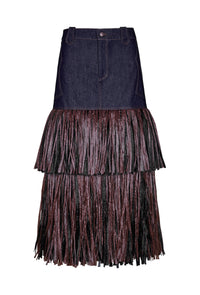 Navy / Calipso Skirt