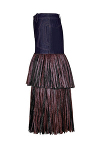 Navy / Calipso Skirt