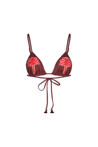 Red / Heatwave Bikini Top