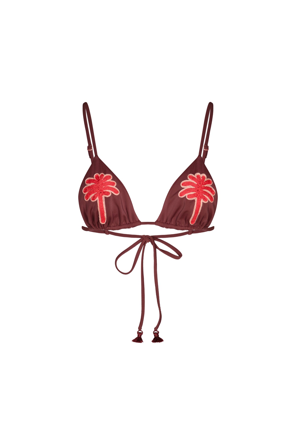 Red / Heatwave Bikini Top