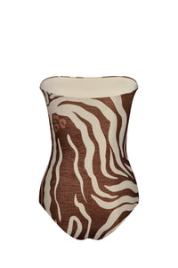 Brown / Alta Mar One Piece