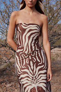 Brown / Alta Mar One Piece
