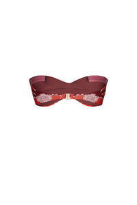 Red / Sea Sprite Bikini Top