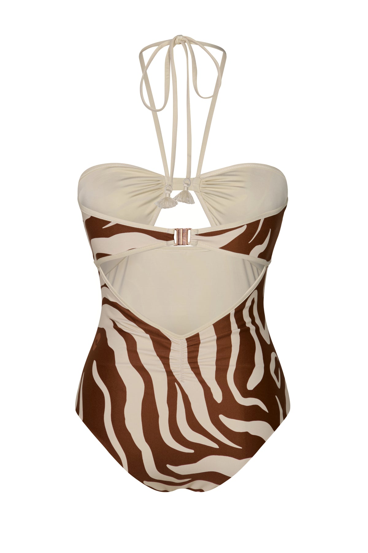Brown / Sea Salt One Piece